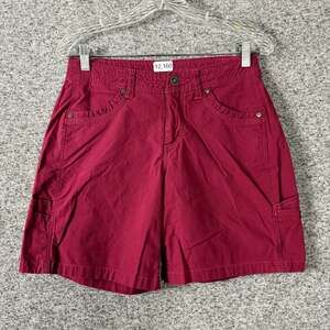 Kuhl Women’s Size 10 Pink Cotton 7" Outerwear Free Range Cargo Shorts